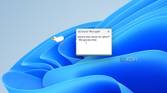 Windows 11 desktop with the goose near a meme
