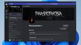 A screenshot of the Phasmophobia server running on Discord