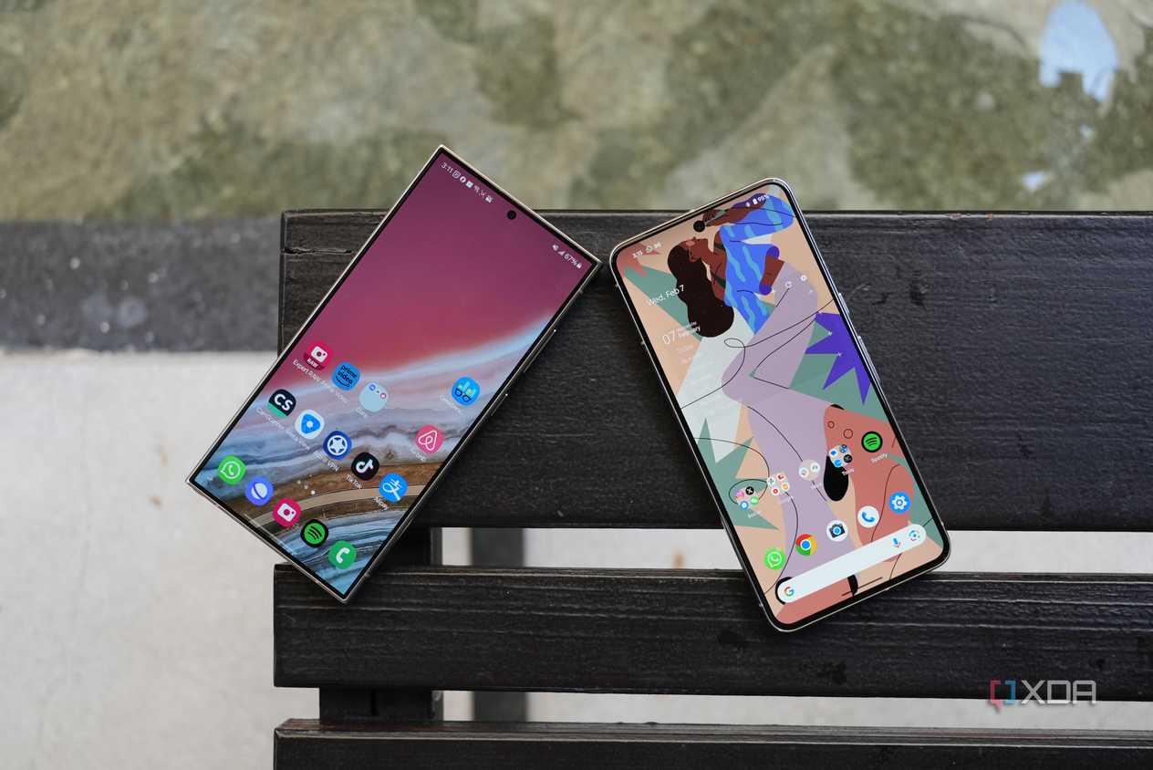 S24 Ultra (left) and Pixel 8 Pro (right)