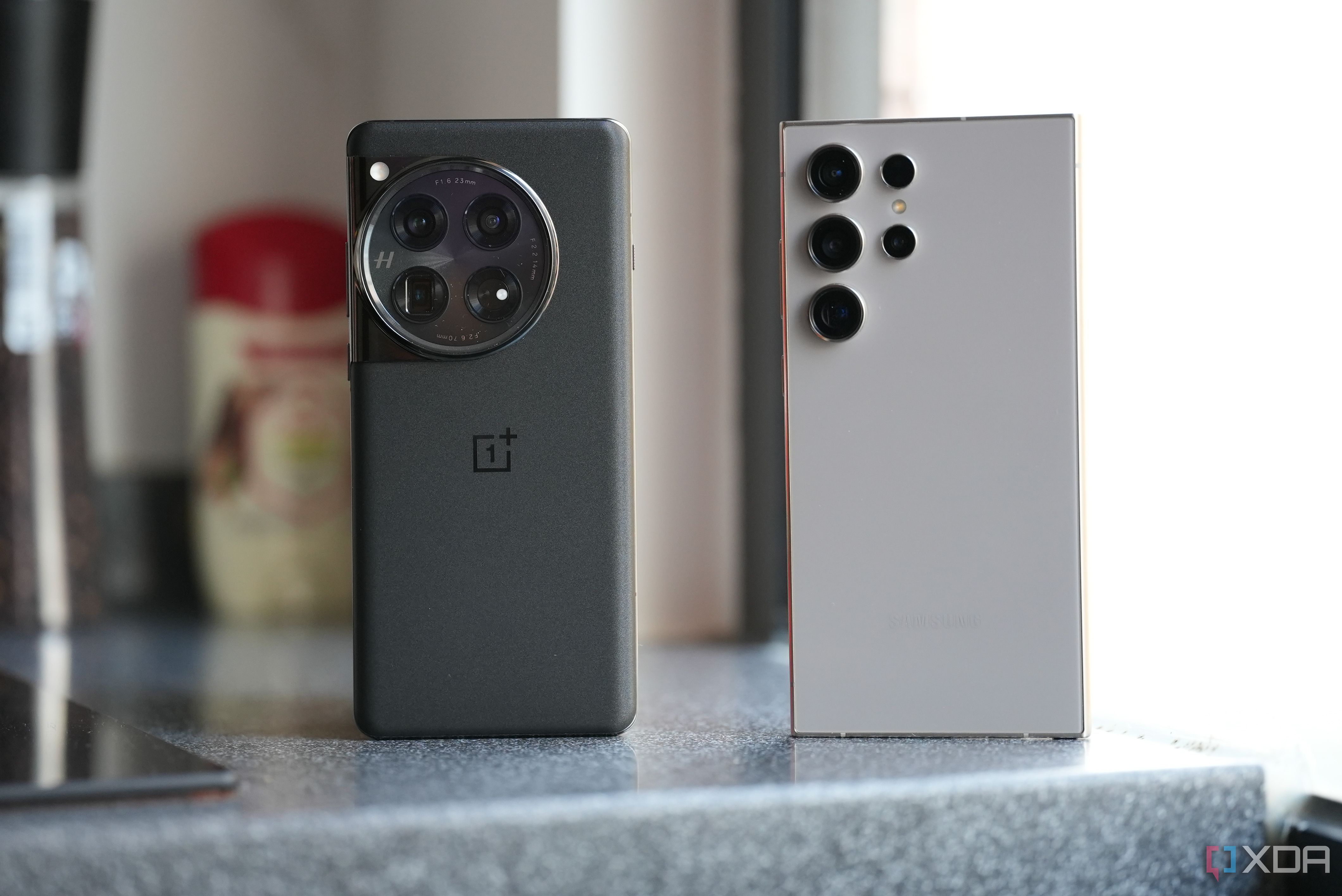 oneplus 12 and s24 ultra side by side