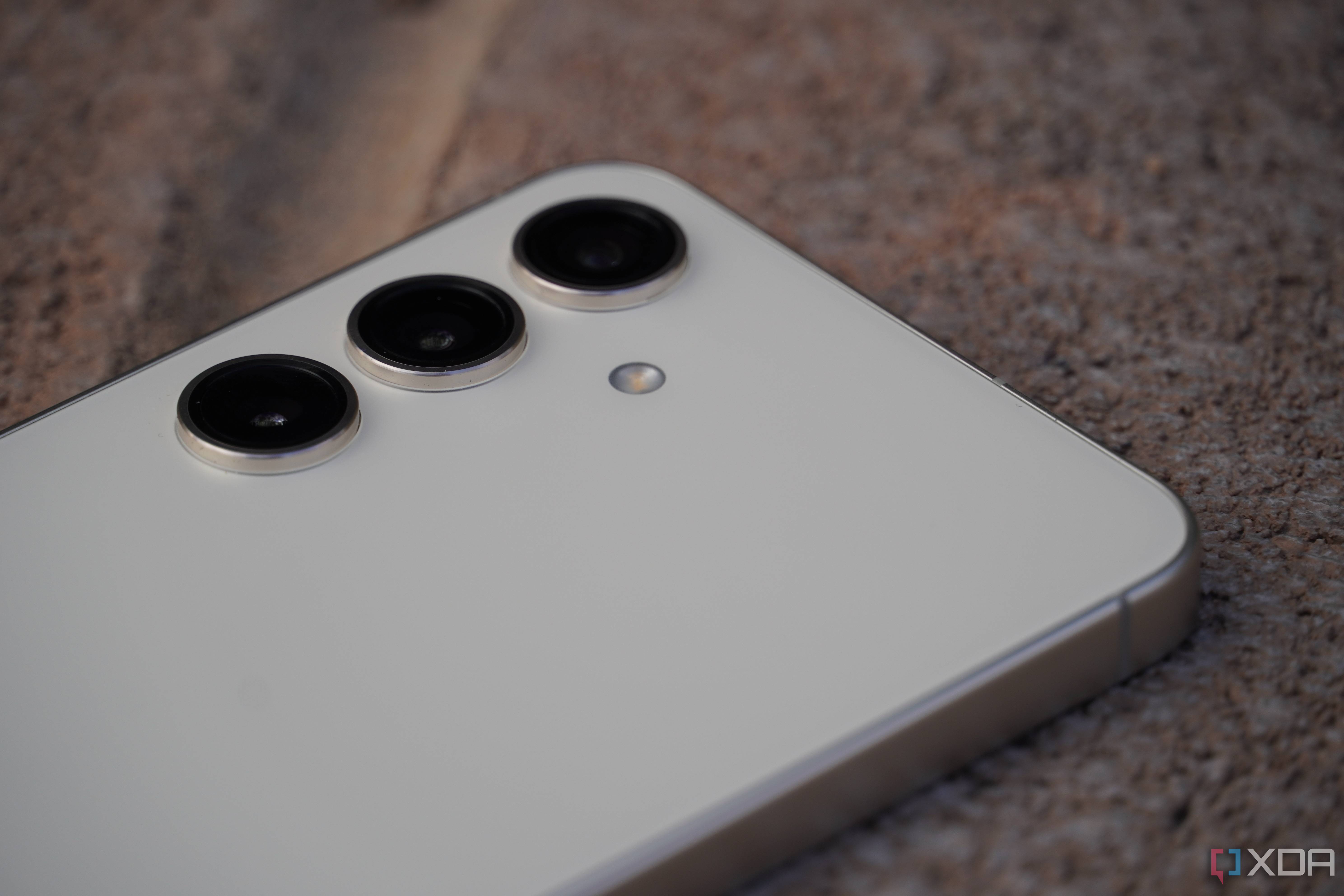 The camera system on a Galaxy S24.