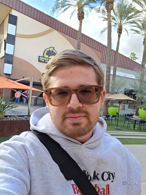 A sample of the Galaxy S24 selfie camera.