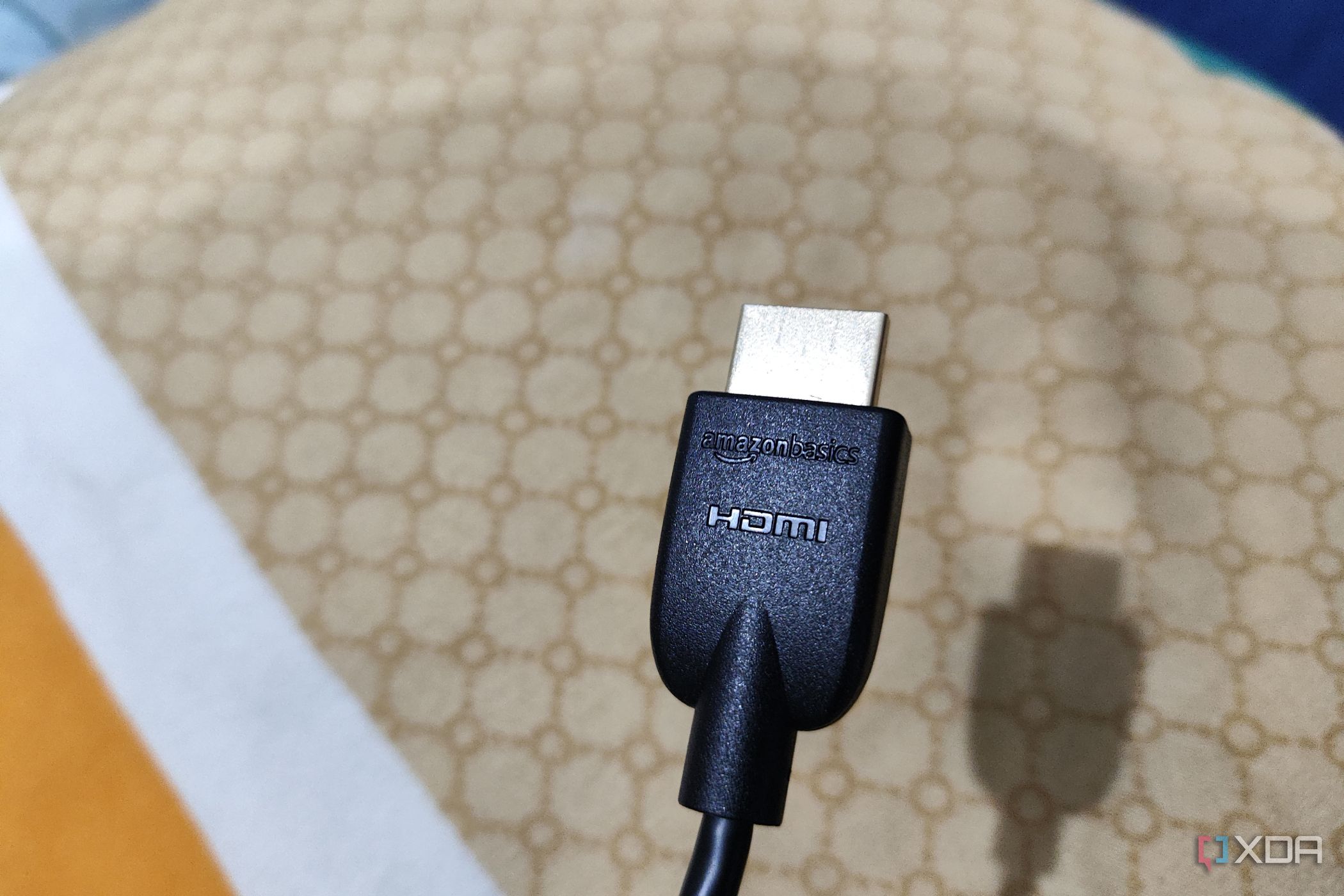 An HDMI cable
