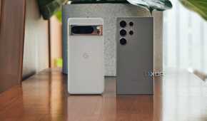 Pixel 8 Pro (left) and S24 Ultra (right)