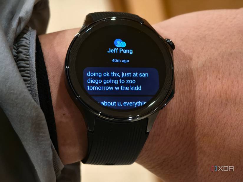 Galaxy Active Text Messages On Galaxy Watch Wrist Galaxy Watch