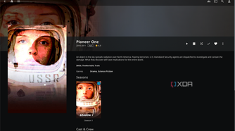 TV show "Pioneer One" in Jellyfin