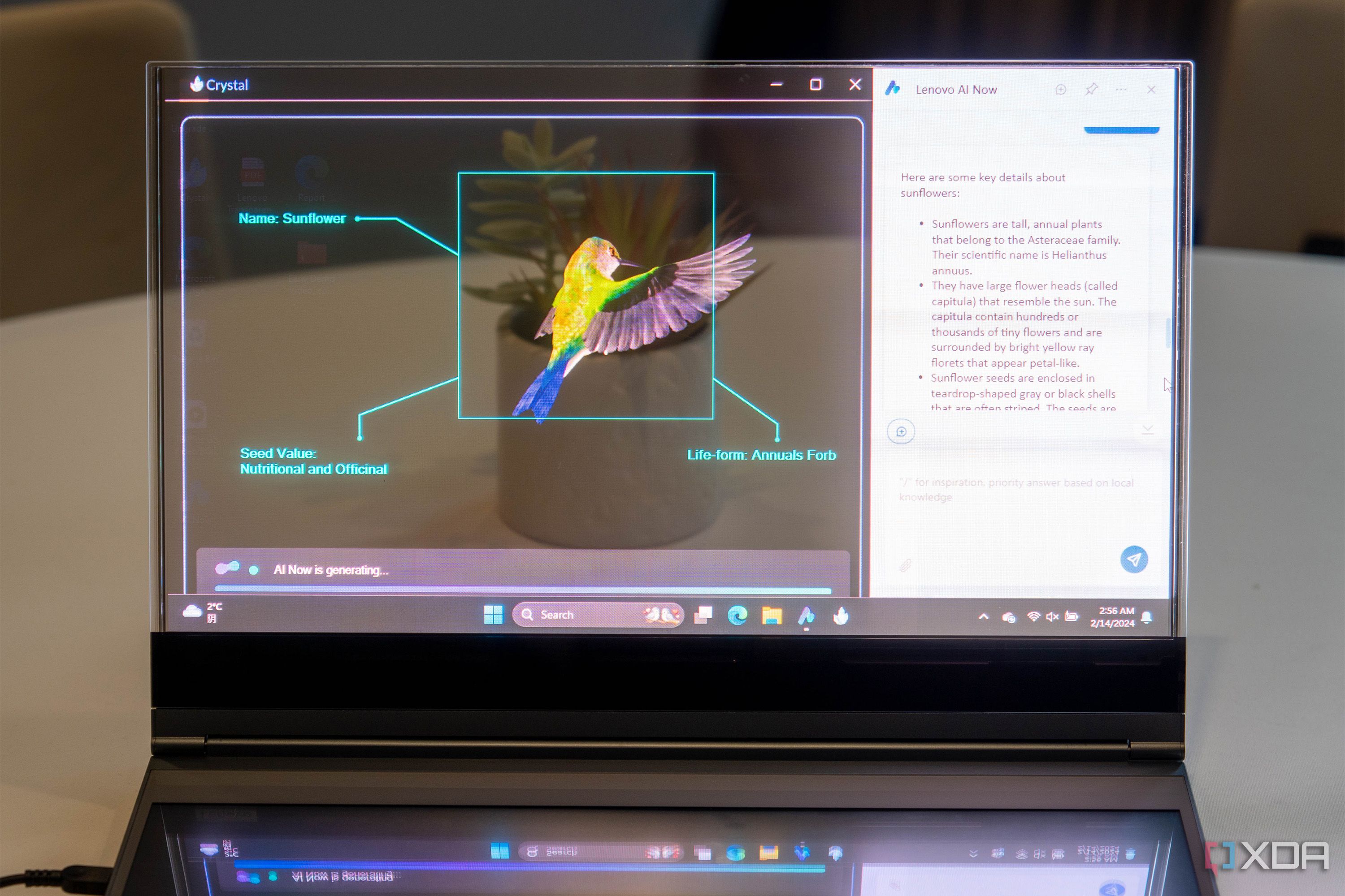 Lenovo's Transparent Display Laptop is the coolest thing at MWC