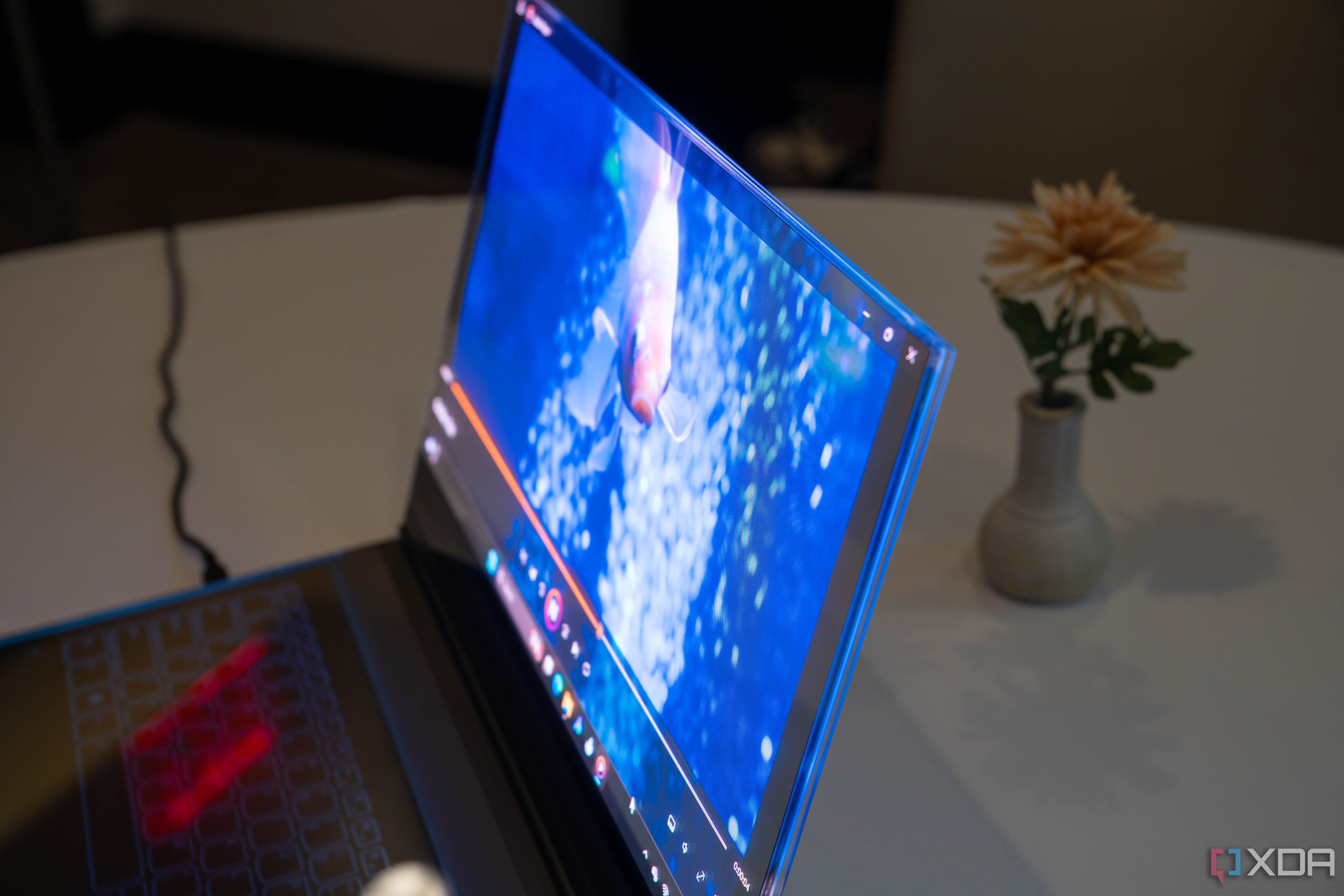 Lenovo's Transparent Display Laptop is the coolest thing at MWC