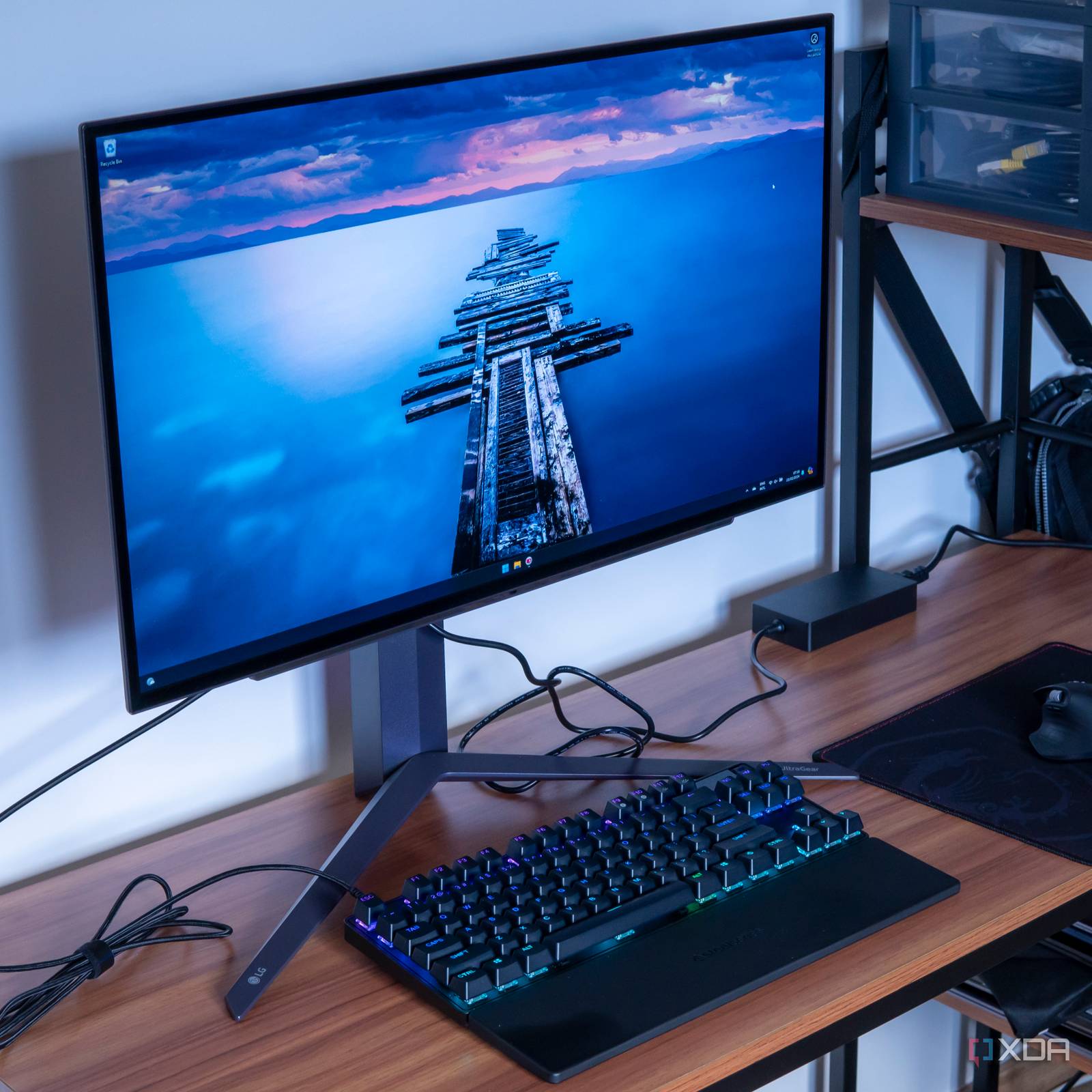 LG UltraGear 27GR95QE review: A beautiful monitor that
