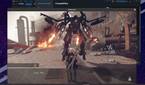 A screenshot of Nier Automata running on Linux