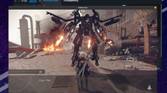 A screenshot of Nier Automata running on Linux