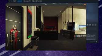 A screenshot of Prey running on Pop_OS! using Proton