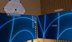 macOS home screens in Vision Pro.