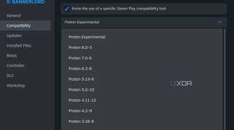 Changing Proton version in Steam