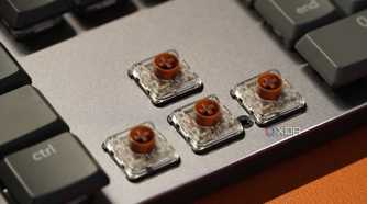 The MX Mechanical tactile brown switches.