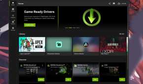 A screenshot showing the Nvidia app running on Windows.
