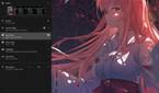 A screenshot showing the Nvidia app overlay displaying the media gallery.