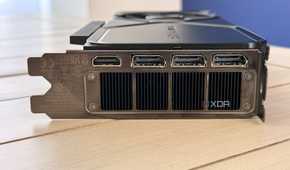 nvidia geforce rtx 4070 super founders edition showing the i/o ports