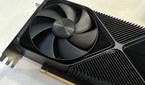 nvidia geforce rtx 4080 super fe closeup to show the large fan near the io shield