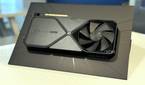 nvidia geforce rtx 4080 super fe seen in the shipping box it came in