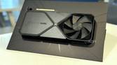 nvidia geforce rtx 4080 super fe seen in the shipping box it came in