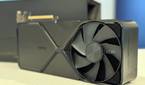 nvidia geforce rtx 4080 super fe stood up in front of its packaging