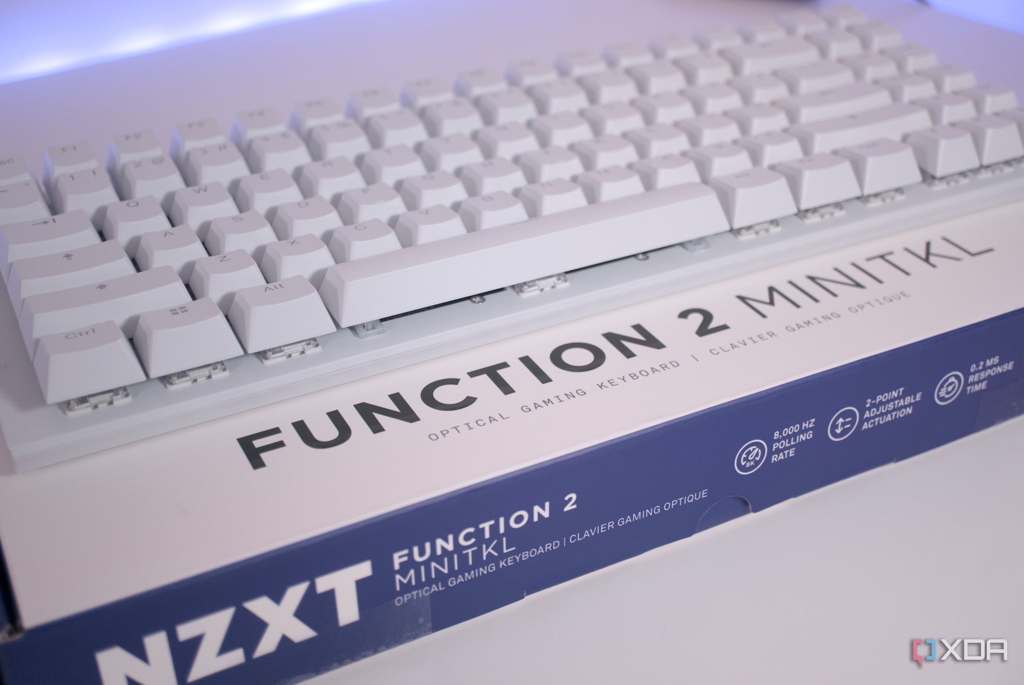 NZXT FUNCTION ゲーミングキーボード ホワイト NZXT Function 2 MiniTKL White テンキーレスゲーミングキーボード
