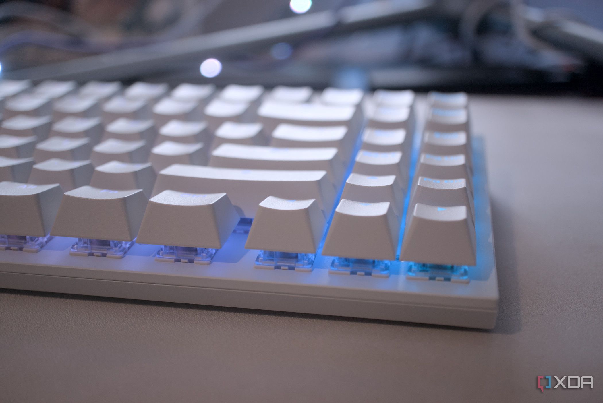 Close-up view of the NZXT Function 2 lighting
