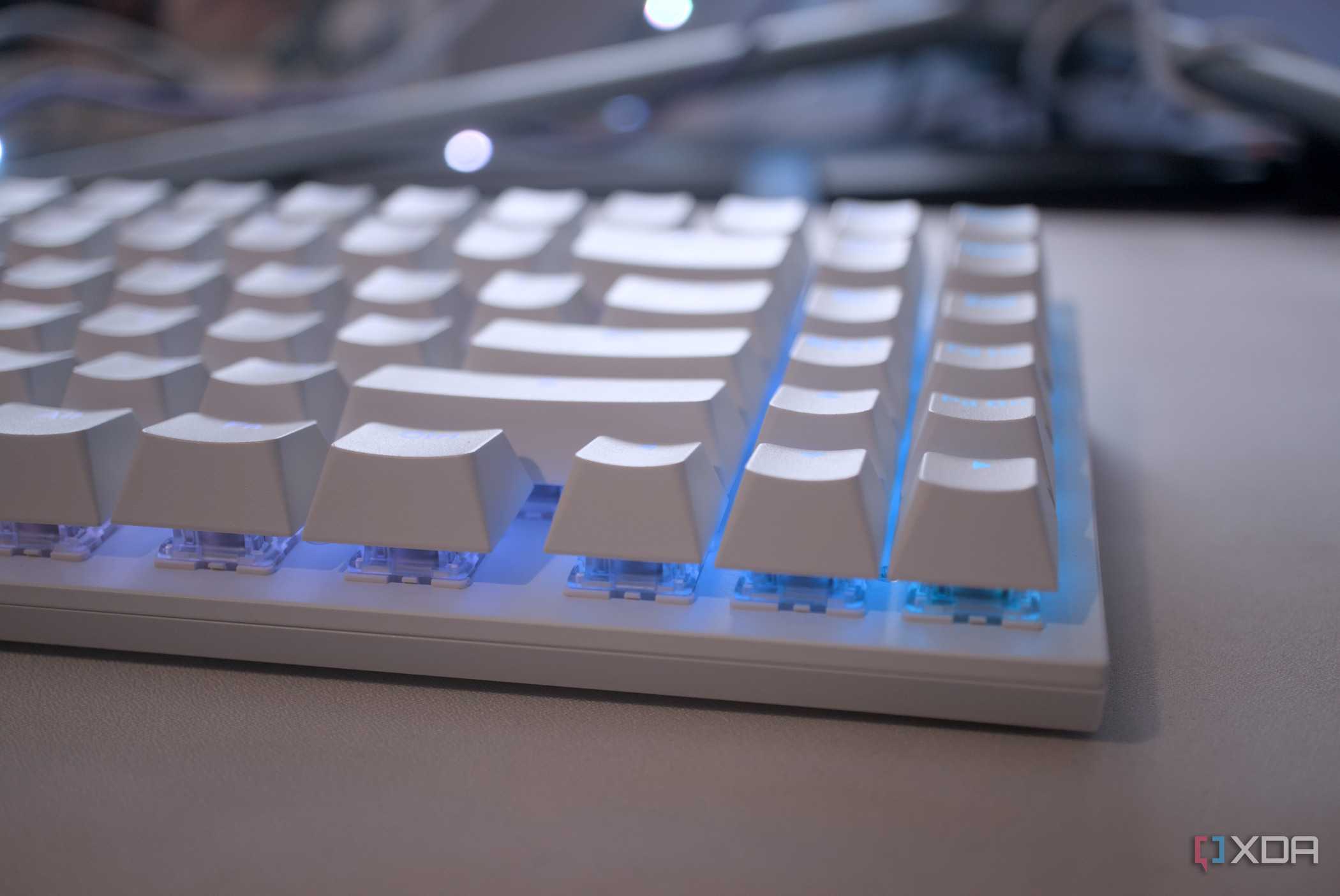 Close-up view of the NZXT Function 2 lighting