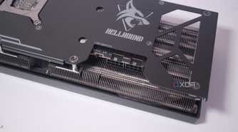 PowerColor Hellhound Radeon RX 7900 GRE backplate