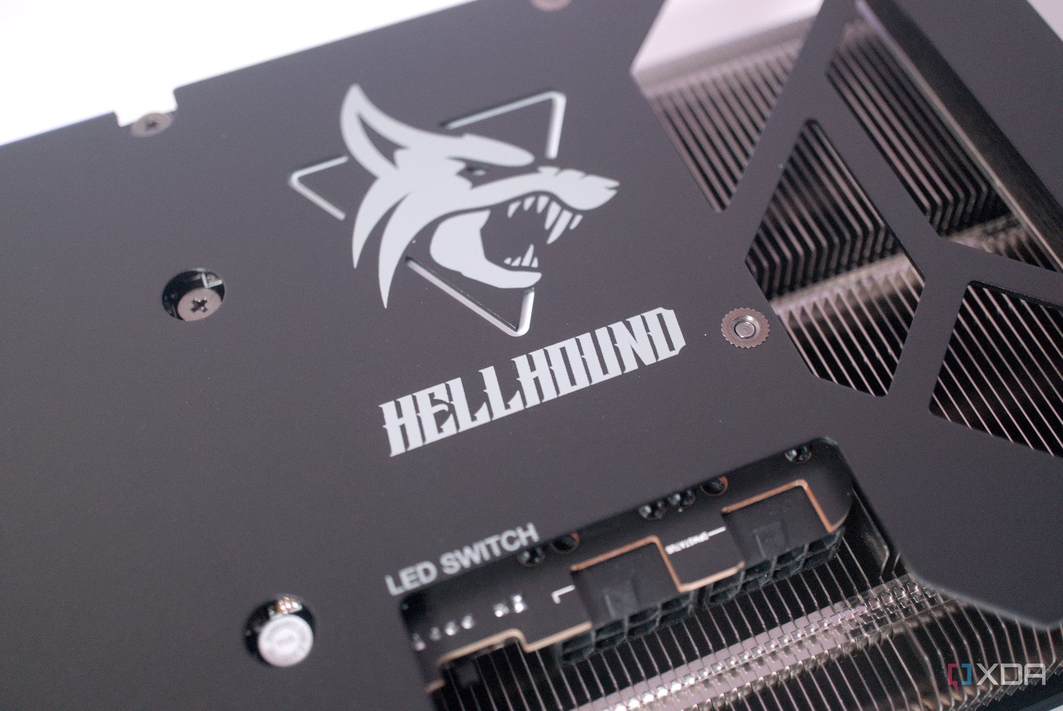 PowerColor Hellhound Radeon RX 7900 GRE branding