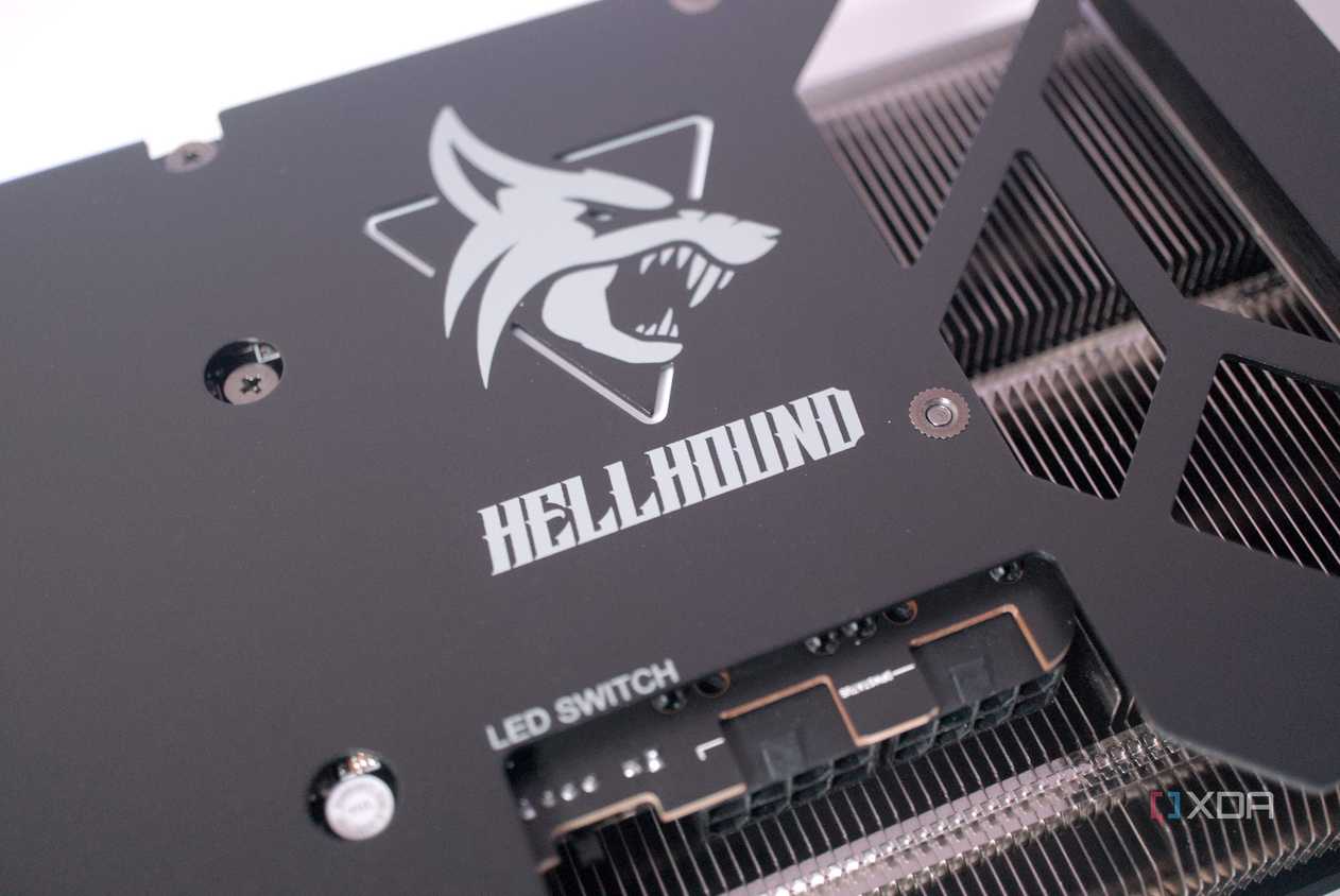 PowerColor Hellhound Radeon RX 7900 GRE branding