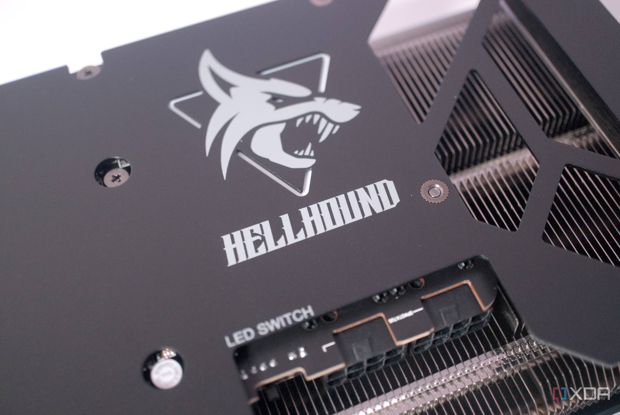 PowerColor Hellhound Radeon RX 7900 GRE branding