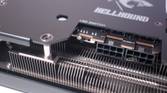 PowerColor Hellhound Radeon RX 7900 GRE LED switch