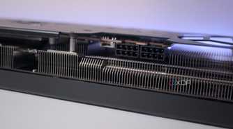 PowerColor Hellhound Radeon RX 7900 GRE power ports