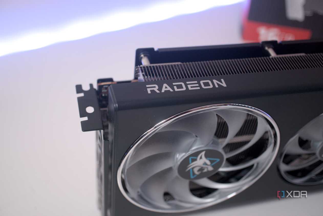 PowerColor Hellhound Radeon RX 7900 GRE Radeon branding
