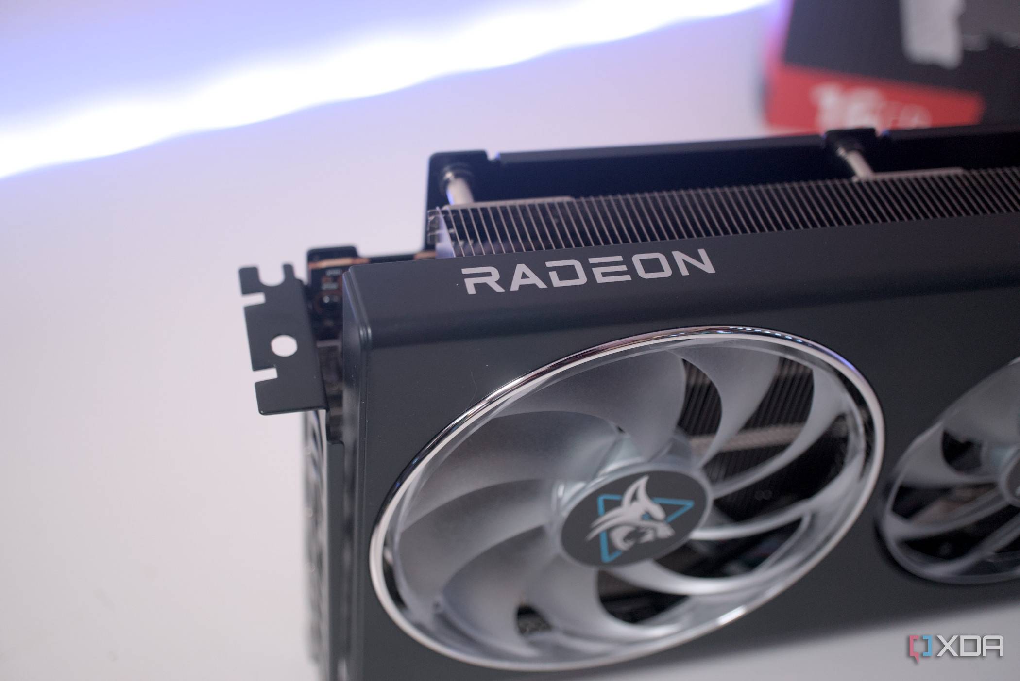 PowerColor Hellhound Radeon RX 7900 GRE Radeon branding