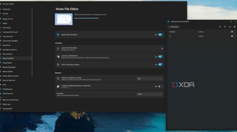 Screenshot of the Hosts File Editor in PowerToys