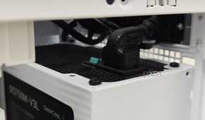 An image showing a PSU power switch and cable.
