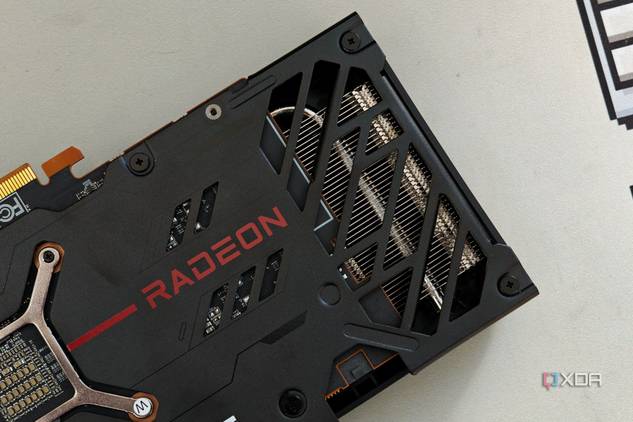 Radeon RX 7600 exhaust vents