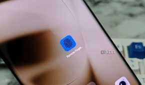 An image showing the remote Fingerprint app installed on an Android phone.