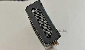 An image showing the top profile of the Sapphire Radeon RX 7600 Pulse OC GPU.