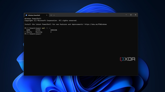Screenshot of Windows Terminal displaying a list of installed Linux distros