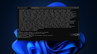 Screenshot of Windows Subsystem for Linux in Windows 11