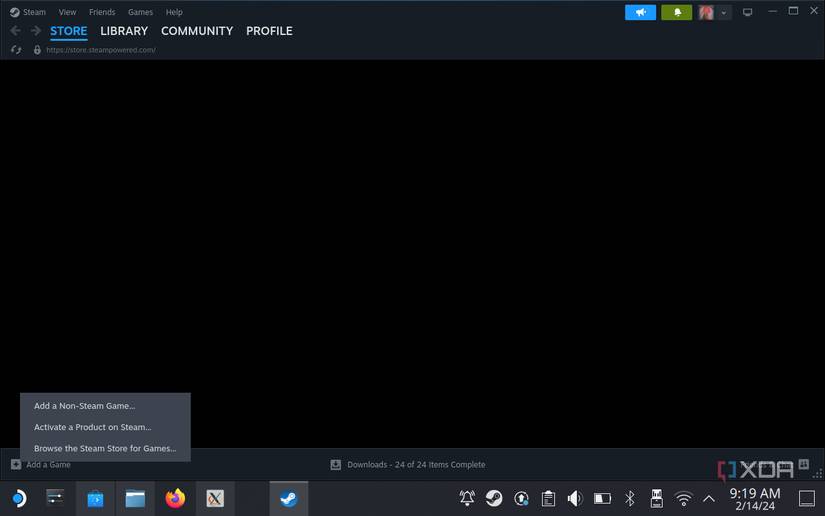 Click Add a non-Steam game