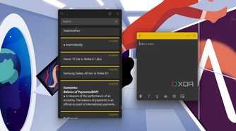 Screenshot showing Sticky Notes app on Windows 11