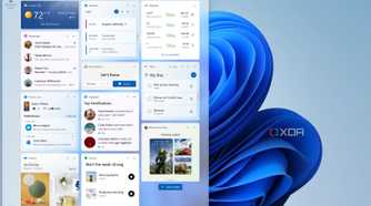 Screenshot of the Windows 11 Widgets board in the My Widgets view