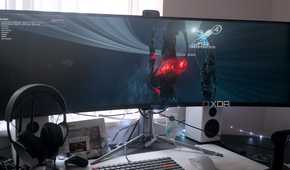 X4: Foundations on a 49-inch monitor