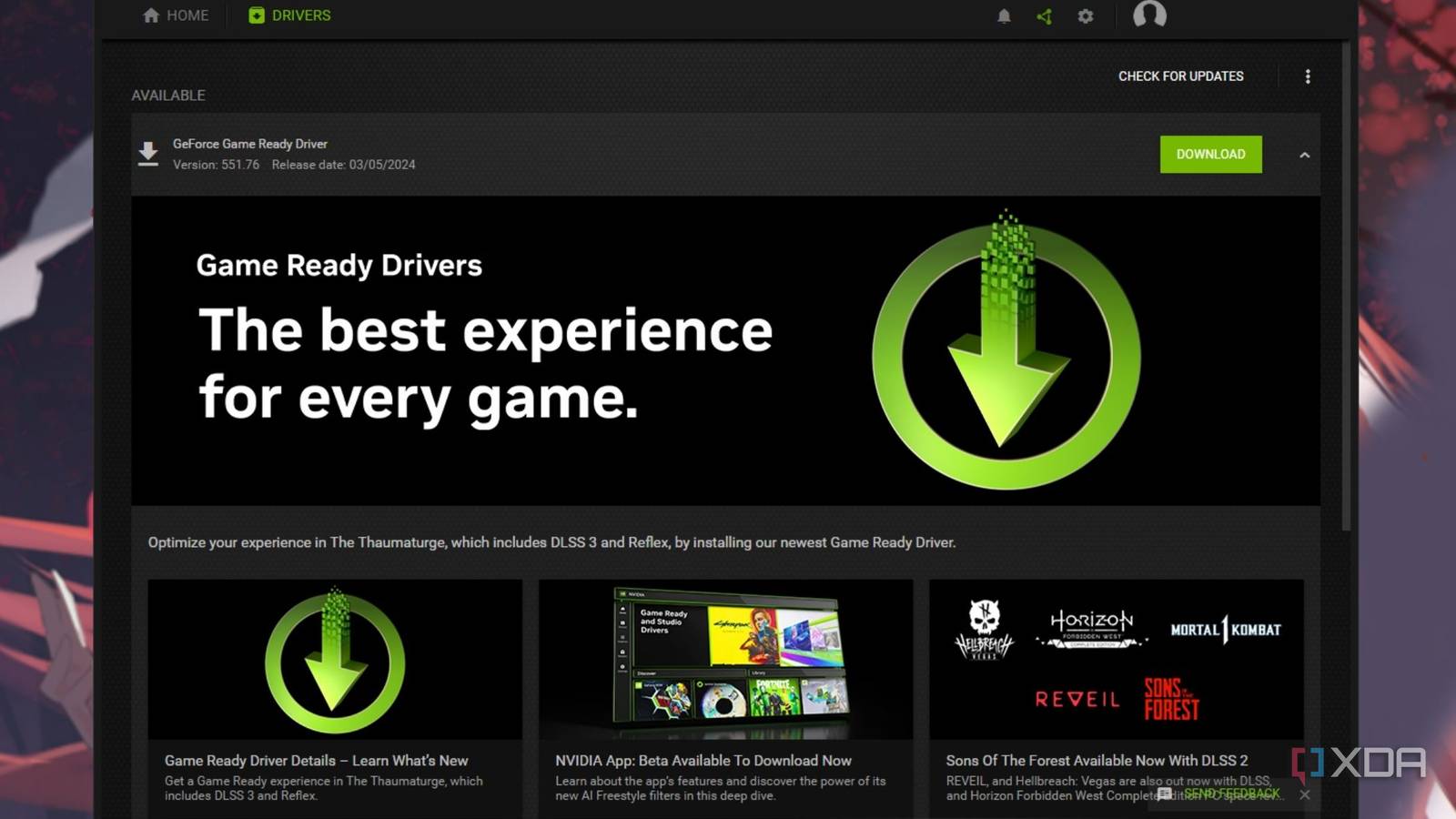Software Download Nvidia Nvidia Experience Requires An Nvidia Gpu