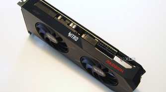 Acer Nitro Radeon RX 7600 XT OC side branding